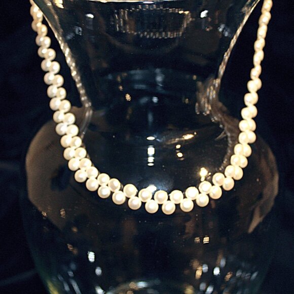 Genuine100% Real Fresh Water Pearl Necklace - Picture 7 of 8